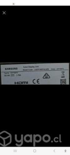 Monitor lg 27" fhd reparación