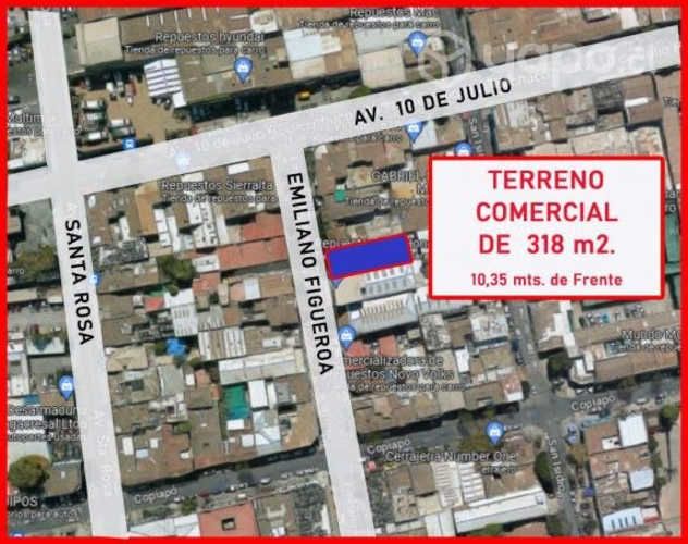 Venta propiedad comercial 318m2 a paso 10 de julio