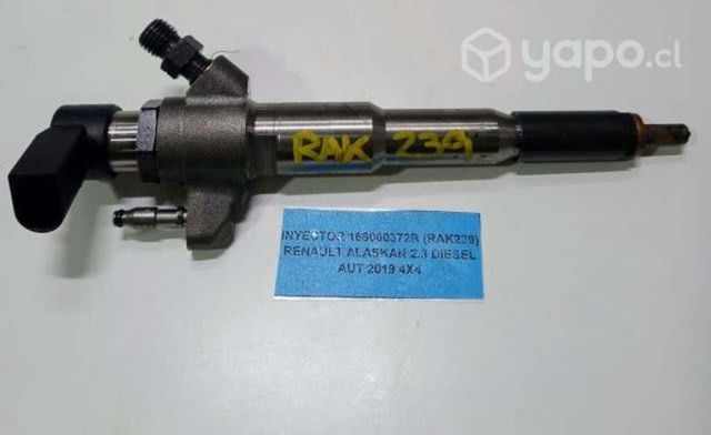 Inyector 16600372R (RAK239) Renault Alaskan 2.3 Di