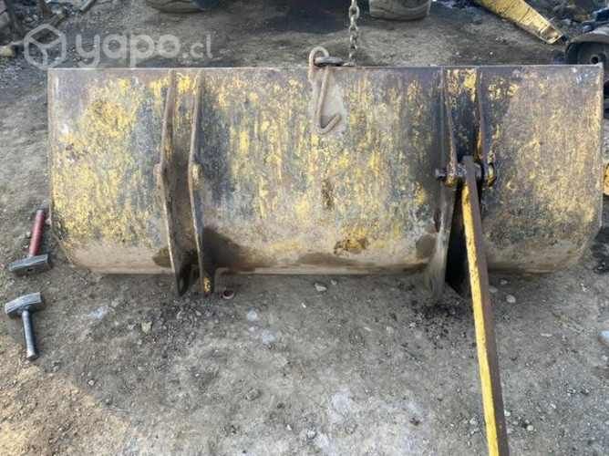 Balde retro excavadora case modelo 580