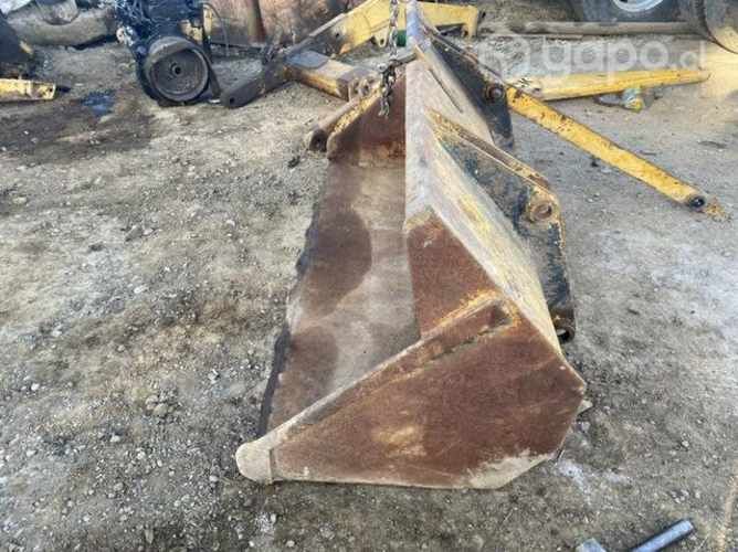 Balde retro excavadora case modelo 580