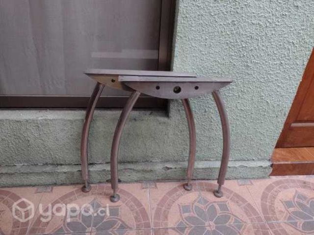 Patas base mesa escritorio fierro Acero Inoxidable