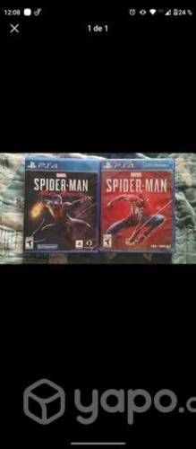 Spiderman juego ps4