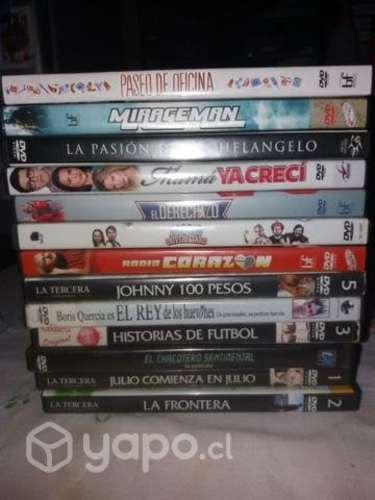 Películas de Selección Cine Chileno pack 4 dvd