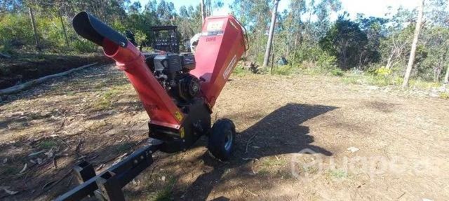Chipeadora trituradora madera 15hp 120mm seminueva