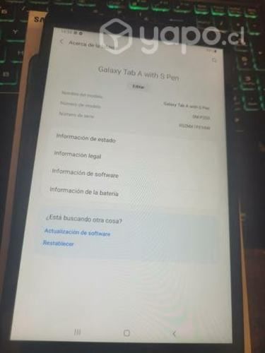 Tablet Samsung Galaxy Tab A