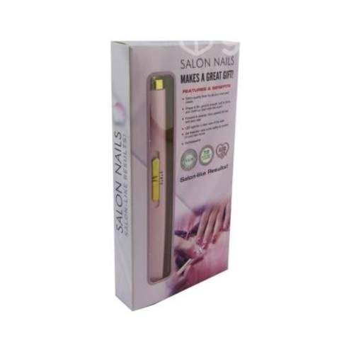 Torno para uñas recargable con 5 puntas