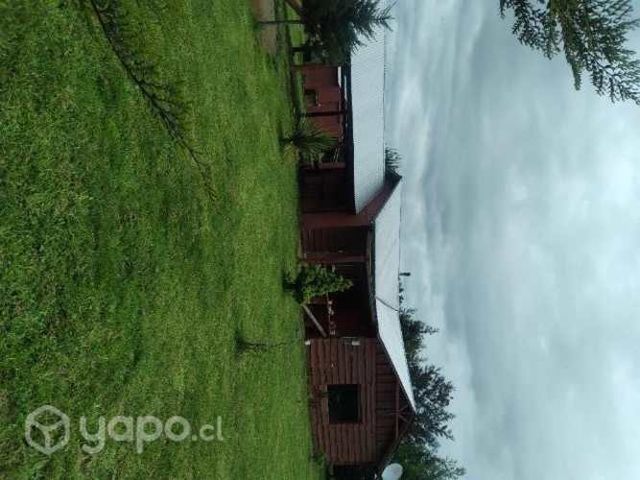 Parcela media hectárea con casa