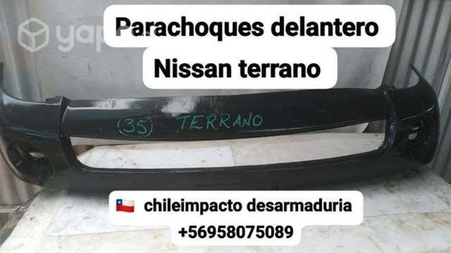Para choque delantero Nissan terrano desarmaduría
