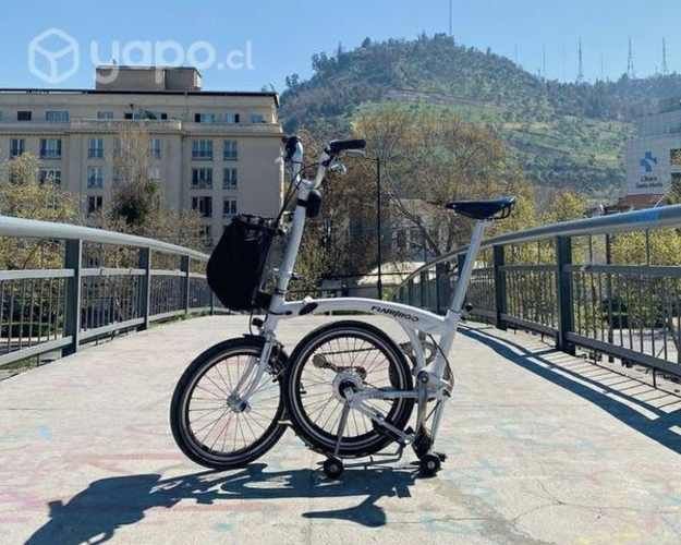 Bicicleta símil Brompton, marca Flamingo