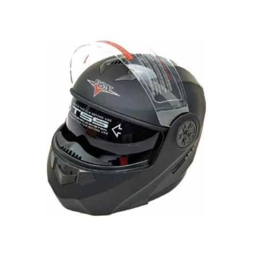 Casco abatible fgn lente transparente gafas polari