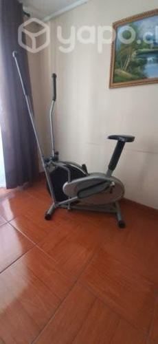 Elíptica y bicicleta