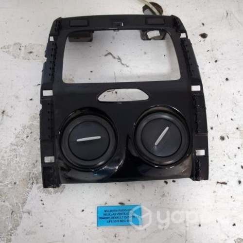 Moldura radio c/rejillas ventil Renault Duster 201