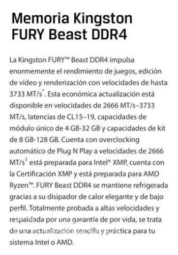 Memoria externa kingston Fury