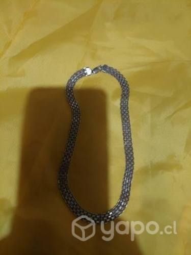 Collar plata 31 gramo hermoso para regalo