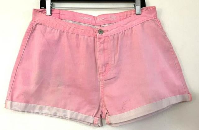 Short Elástico Marca Sybilla Talla 42 Rosado
