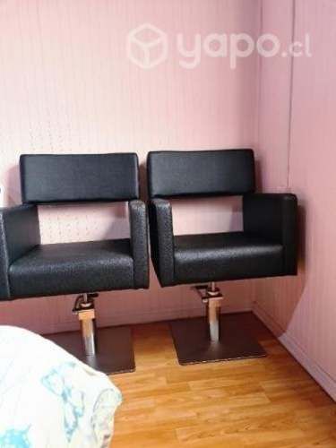 Sillon de peluqueria hidráulico