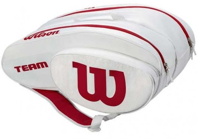 Bolso Wilson Padel White Team