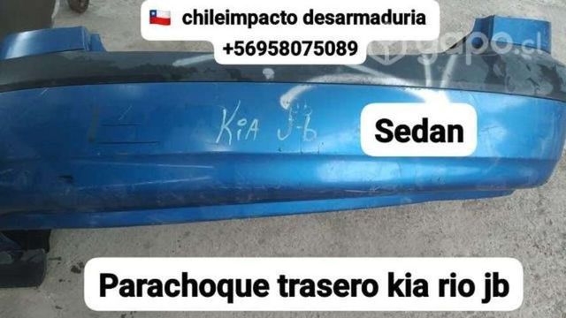Parachoque trasero Kia Rio jb