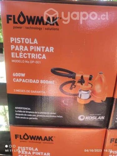 Pistola para pintar Flowmak 600w