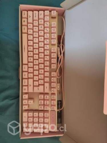 Teclado Fantech gamer version Sakura