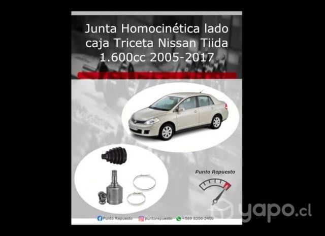 Homocinetica lado caja Trícela Nissan Tiida