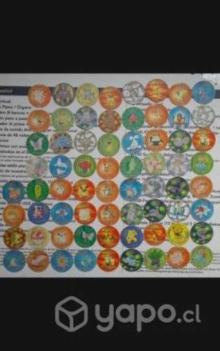 Tazos pokémon pack