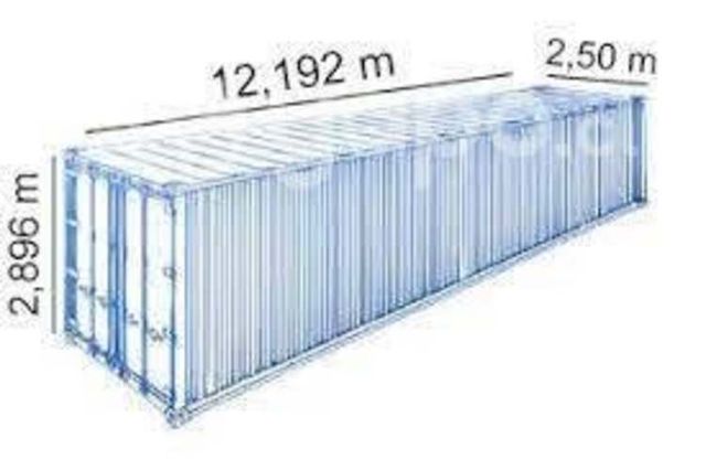 Container o Contenedor de 40 Pies