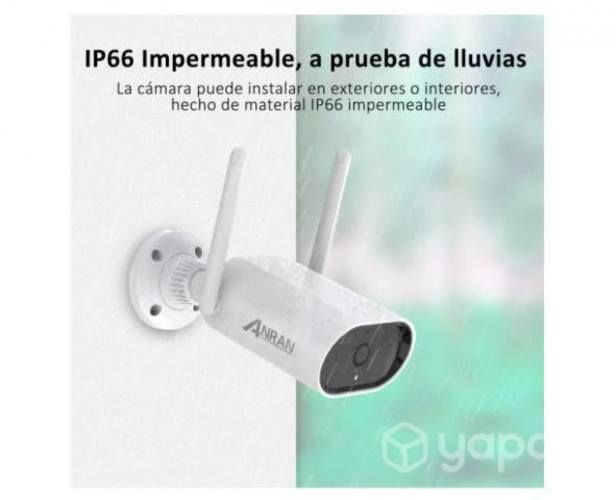 Kit Cámaras De Seguridad Inalámbricas Nvr 1tb 3mp