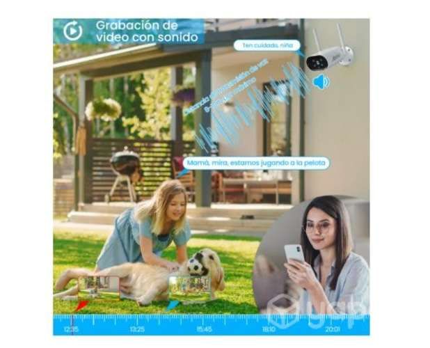 Kit Cámaras De Seguridad Inalámbricas Nvr 1tb 3mp