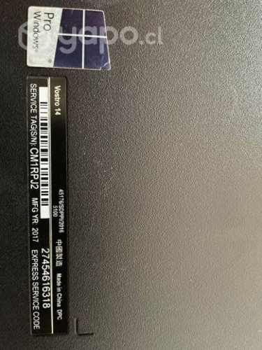 Notebook Dell Intel Core i5