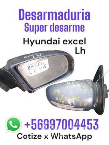 Espejo izquierdo Hyundai Excel