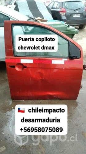 Puerta copiloto Chevrolet dmax desarmaduría