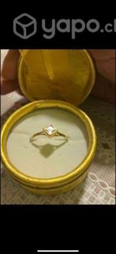 Anillo de oro 18 kilates