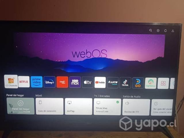 Televisión Smart tv