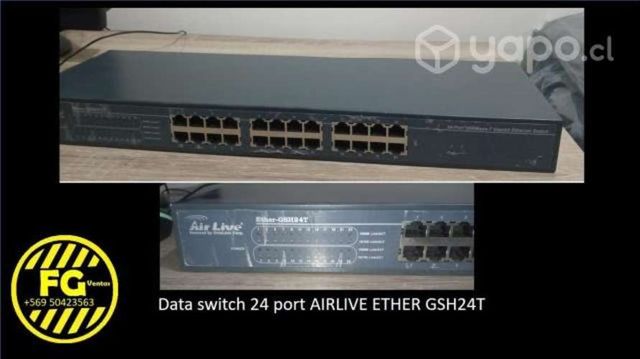 Data switch 24 port AIRLIVE ETHER GSH24T