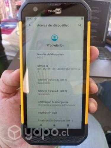 Celular computador cipherlab