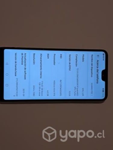 Huawei P20 usado