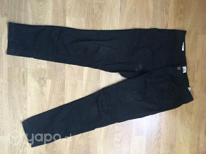Pantalón negro talla 44 slim fit jack and jones