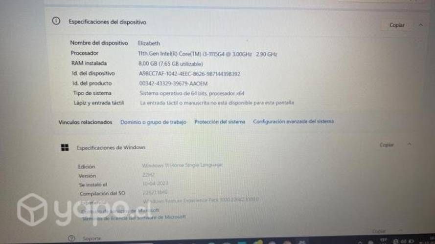 Notebook Hp Intel Core i3