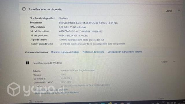 Notebook Hp Intel Core i3