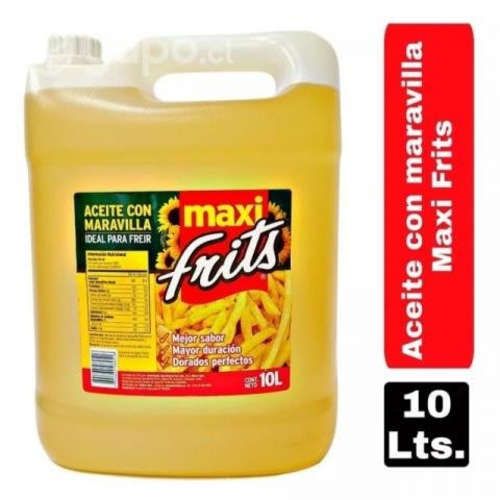 Aceite Para Freir Maxifrits Bidón 10lts