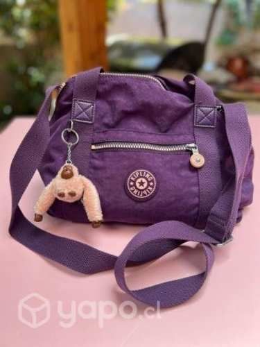 Bolso morado kipling