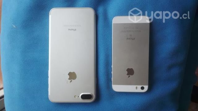 Celulares iPhone SE y iPhone 5