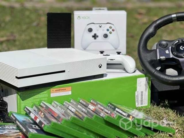Excelente Xbox One S 500Gb+ Logitech G923 + Extras