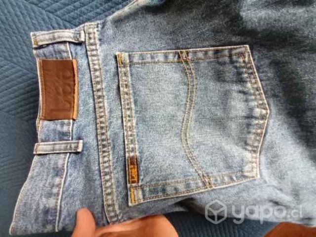 Jeans Hombre LEE Celeste Talla 48