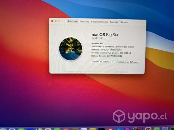 MacBook Pro 2017 batería nueva