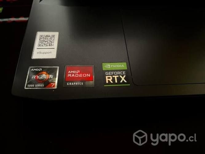 Notebook gamer ryzen 7 5800h