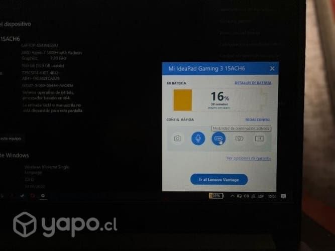 Notebook gamer ryzen 7 5800h