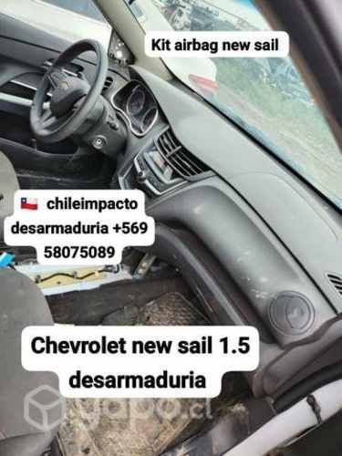 Chevrolet New sail 1.5 kit airbag desarmaduria